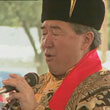 N. Sengedorj of Mongolia Demonstrates khöömei (Throat-singing) at 2002 Smithsonian Folklife Festival