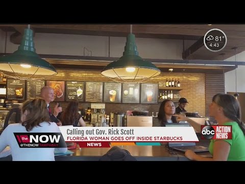 Woman who confronted Gov. Rick Scott in Starbucks tells her story