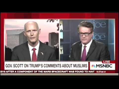 Gov Rick Scott's Interview on Morning Joe Ends Abruptly