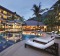 Poolside at the  Swissotel Resort Phuket, Thailand.