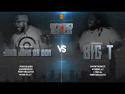 JOHN JOHN DA DON VS BIG T SMACK/URL RAP BATTLE