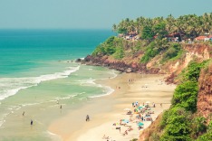 Goa, India, beach, coastline