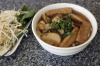 Even Buddhist monks dig Loving Hut, a set of vegan-friendly restaurants located in western Sydney. Pictured is the faux pho.