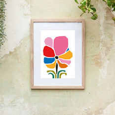 Geo Flower - Fine Art Prints