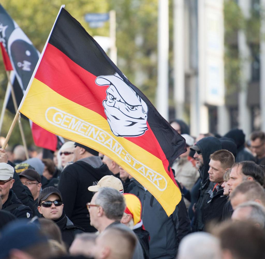 Hooligan-Demo in Dortmund