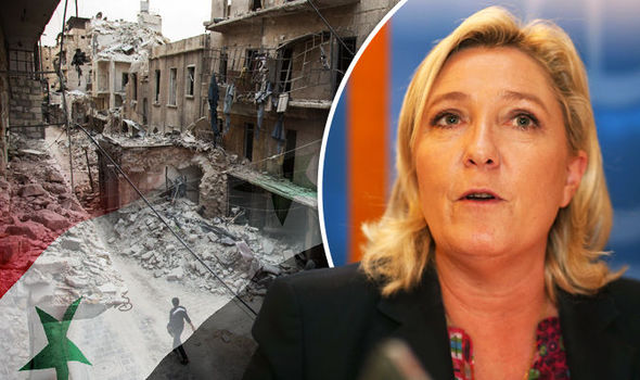 Marine Le Pen EU refugee economic migrant Syria