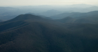 The Atlantic Coast Pipeline is proposed to cross these Nelson County mountains. Photo: Jack Looney