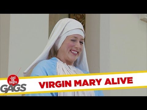 Virgin Mary Comes Alive Prank