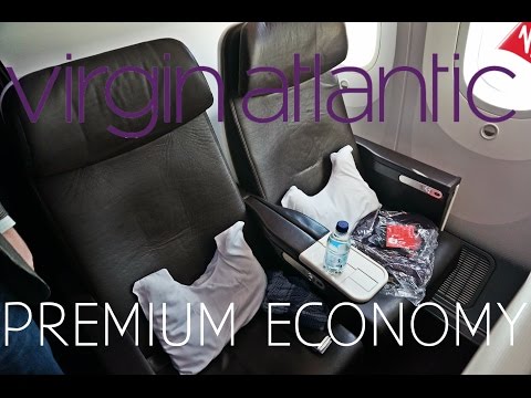 Virgin Atlantic PREMIUM ECONOMY London to New York|Boeing 787-9|W/ATC