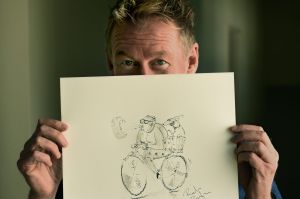 Actor Richard Roxburgh has turned children's author and illustrator.