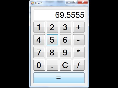 How to Create Calculator in Visual Basic.Net Full Tutorial