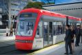 An artist's impression of the proposed Capital Metro light rail: The government has given detailed consideration to ...