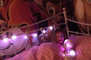 Bobbie is clearly a fan of her 'Disney Dream' room.