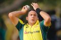 Tough times: Australian bowler Scott Boland.