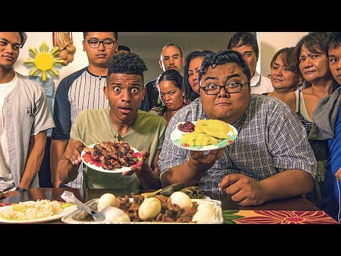 Authentic Filipino Food Taste Test