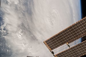 The International Space Station has tracked Hurricane Matthew all week, providing images and video from low Earth orbit as the storm hit the Caribbean Sea and made its way towards Florida. In this photograph taken by Expedition 49 Flight Engineer Kate Rubins on Oct. 4, 2016