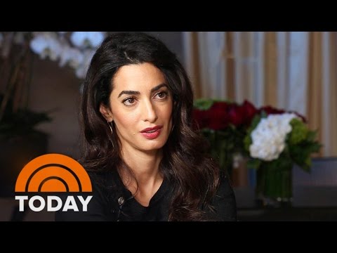 Amal Clooney Takes ISIS To Trial Over Human Trafficking, Genocide | TODAY