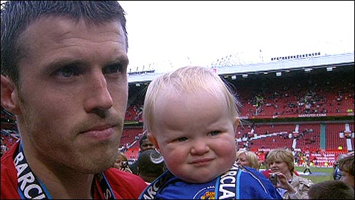 Michael Carrick and family