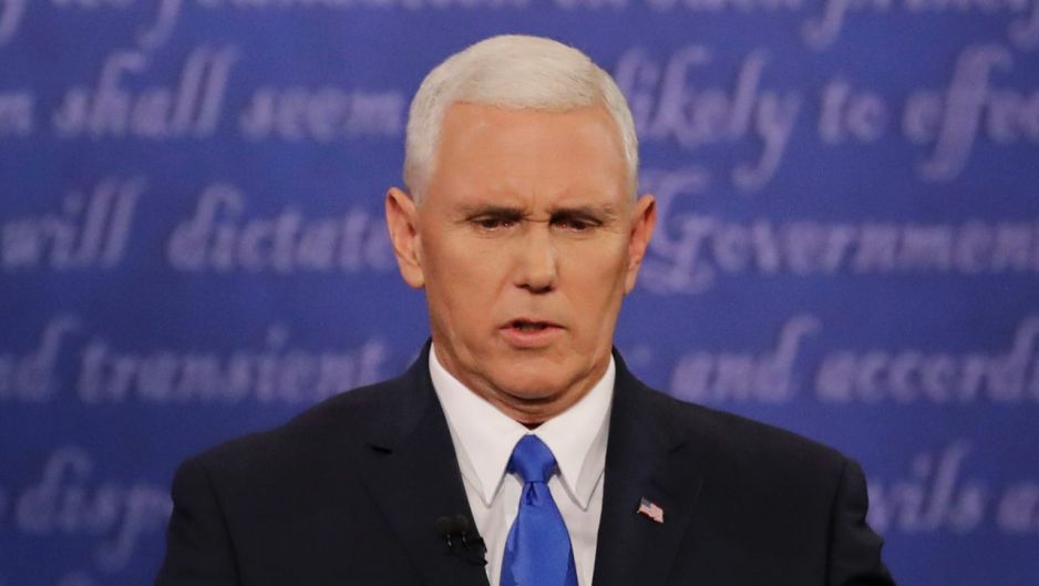 Governor Mike Pence accused Clinton of conducting an "insult-driven" campaign. 