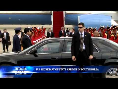 US Secretary Of State John Kerry Arrives In South Korea