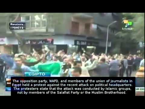 Egypt: Attacks on WAFD party headquarters