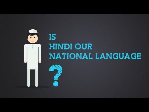 Know about India - Is Hindi our national language?