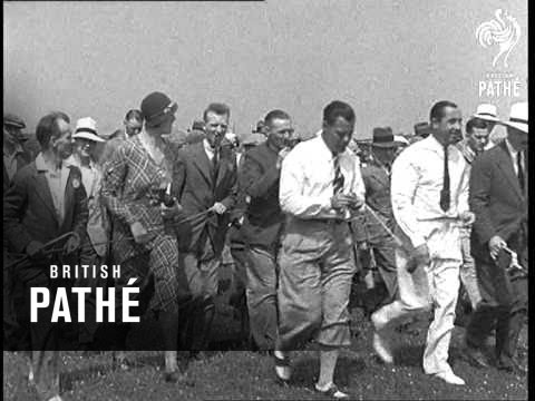 Walter Hagen Beats Percy Allis (1933)