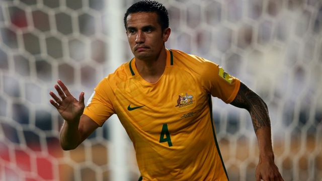 Veteran Tim Cahill is likely to come off the bench as he did against UAE in September.