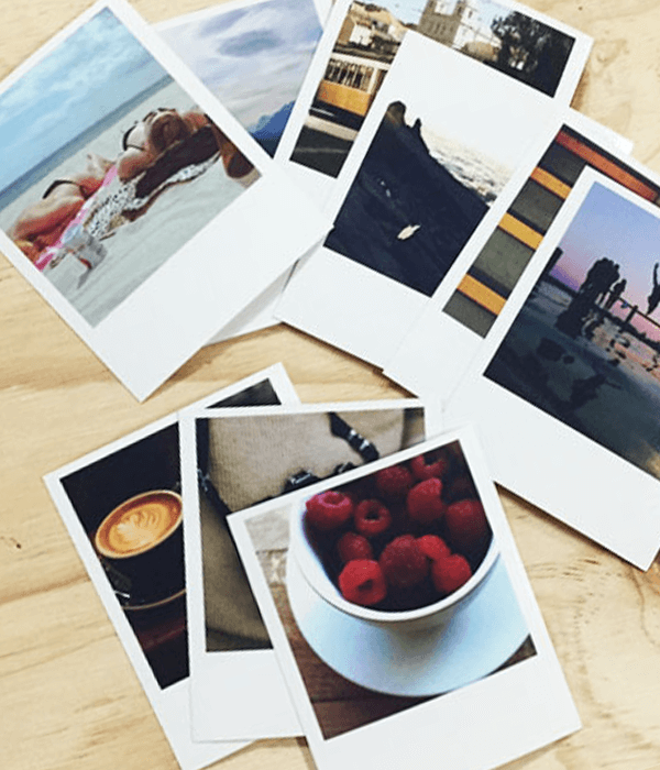 Large square photo prints