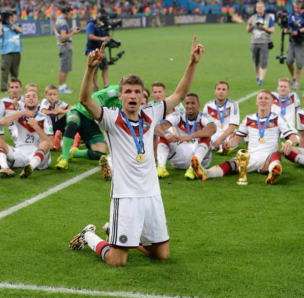 FUSSBALL WM 2014, FINALE: JUBEL Weltmeister Deutschland