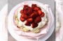 Emma Dean's Rosewater Pavlova with honey pistachio cream.