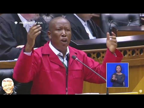 Julius Malema vs Dudu Myeni "ZUMA" In Parliament