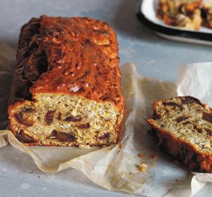 Coconut banana bread: the perfect lunchbox treat.