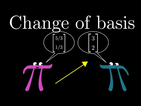 Change of basis | Essence of linear algebra, chapter 9