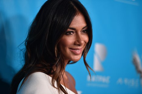 Nicole Scherzinger arrives at an Event Honoring UN Secretary-General Ban Ki-moon at a private residence on Wednesday, Aug. 10, 2016 in Beverly Hills.