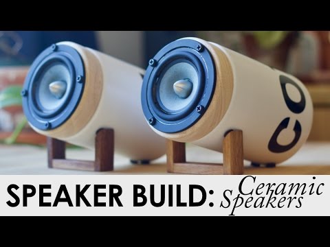 Ceramic Speakers | FREE BUILD PLANS! | DIY Speaker Build