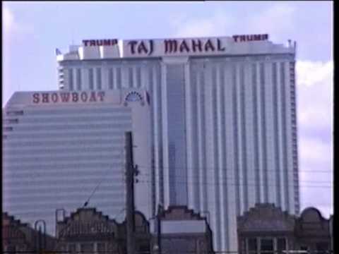 Atlantic City by car 1991 - Trump Taj Mahal Casino