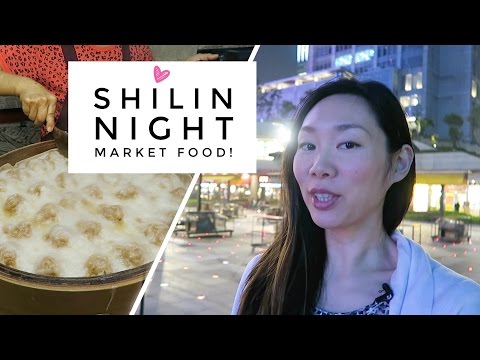 Shilin Night Market Food (士林夜市) | Taipei, Taiwan Vlog