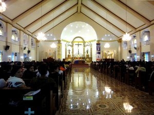 Our Lady of Lourdes Church in Tagaytay City, Philippines, as seen in this March 9, 2011 photo.