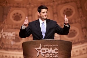 Paul Ryan speaking at CPAC 7 March 2014 in Washington, DC.