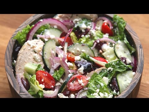 Healthy Mediterranean Salad