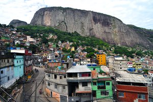 Rocinha favela Rio de Janeiro 2010.