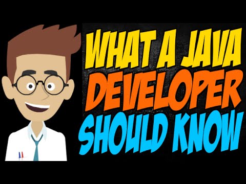 What a Java Developer Should Know