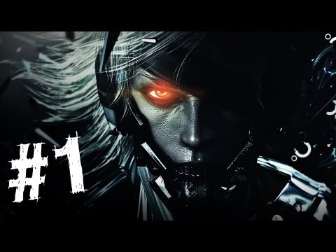 Metal Gear Rising Revengeance Gameplay Walkthrough Part 1 - Guard Duty - Mission 1