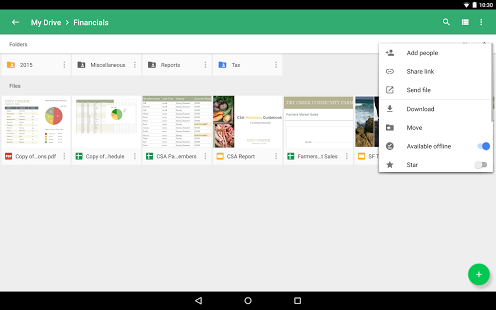   Google Drive- screenshot thumbnail   