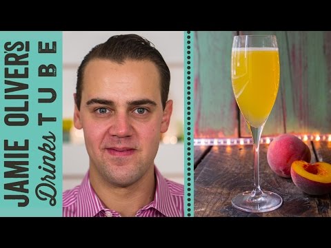 Classic Peach Bellini Cocktail | Simone Caporale