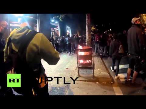 Spain: Protesters target banks in response to anarchist arrests in Barcelona