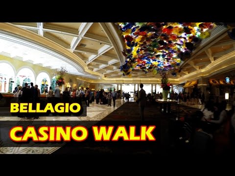 Walkthrough @ the Bellagio Hotel & Casino AND Botanical Gardens in 4K - Las Vegas