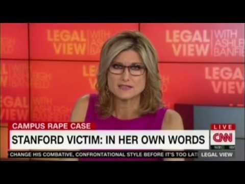 Ashleigh Banfield reads letter from Stanford rape survivor