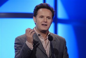  Television producer Mark Burnett answers questions about his upcoming involvement in the MTV Music Awards show at Cable&acute;s January 2007 Press Tour, Thursday, Jan. 11, 2007 in Pasadena, Calif. (AP Photo/Phil McCarten)   (js1) 